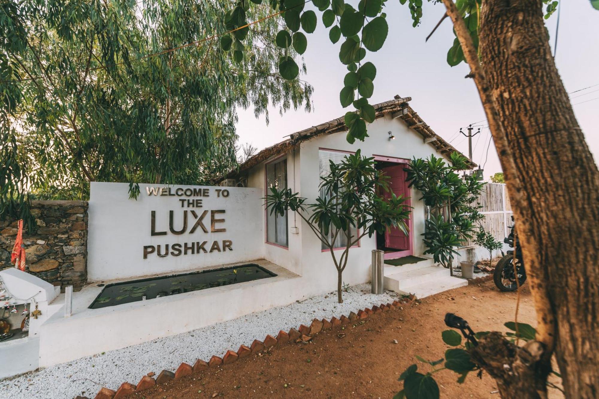 The Luxe Pushkar - A Luxury Farmstay In Pushkar Bagian luar foto
